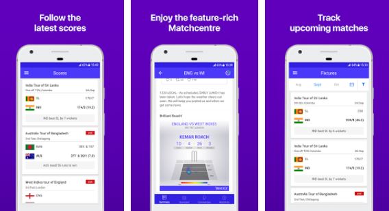 Yahoo Cricket app
