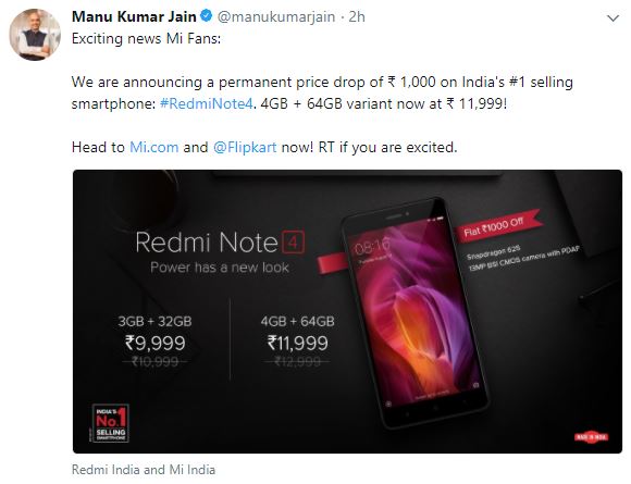 Redmi Note 4